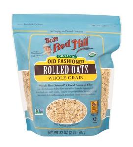 Bob's Red Mill Organic Rolled Oats, 32oz