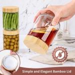 16 Oz Glass Overnight Oats Jars - 4 Pack