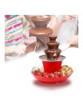 Mini 16oz Chocolate Fondue Fountain with Treat Tray
