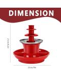 Mini 16oz Chocolate Fondue Fountain with Treat Tray