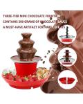 Mini 16oz Chocolate Fondue Fountain with Treat Tray