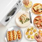 Nostalgia Retro Microwave Oven, 0.9 Cu. Ft