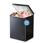 2.0 Cu. Ft. Black Chest Freezer with Basket