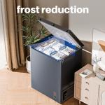 2.0 Cu. Ft. Black Chest Freezer with Basket