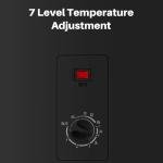 2.0 Cu. Ft. Black Chest Freezer with Basket