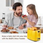 iSiLER 2 Slice Bagel Toaster with 7 Settings
