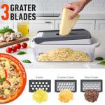 Mueller Pro-Series 10-in-1 Vegetable Chopper Slicer