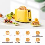 iSiLER 2 Slice Bagel Toaster with 7 Settings