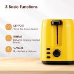 iSiLER 2 Slice Bagel Toaster with 7 Settings
