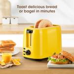iSiLER 2 Slice Bagel Toaster with 7 Settings