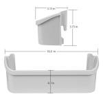 2-Pack Refrigerator Door Shelf Bin for Frigidaire