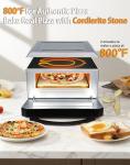 Electric Pizza Oven for Quick 12” Pizzas