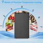 COWSAR 3.2 Cu.Ft Compact Refrigerator with Freezer