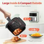 Beelicious 8-in-1 4QT Digital Air Fryer