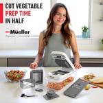 Mueller Pro-Series 10-in-1 Vegetable Chopper Slicer
