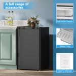 COWSAR 3.2 Cu.Ft Compact Refrigerator with Freezer