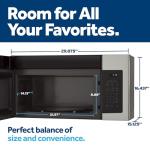 GE Over-the-Range Microwave with Venting, 900W