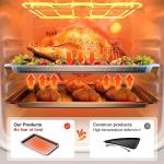 HONGBAKE Nonstick Baking Sheet Pan Set - 3 Pack