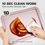 HONGBAKE Nonstick Baking Sheet Pan Set - 3 Pack