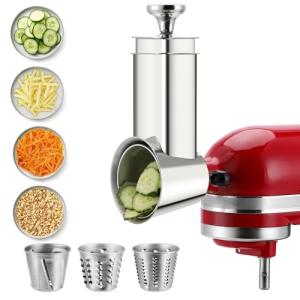 Stainless Steel Cheese Grater and Vegetable Slicer