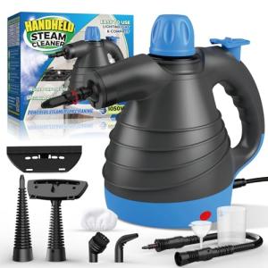 Portable Handheld Steam Cleaner with 9 Accessories