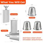 Stainless Steel Cheese Grater and Vegetable Slicer