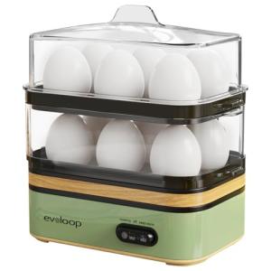 Evoloop Electric Egg Cooker for 12 Eggs