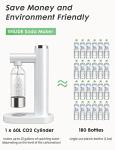Sparkling Water Maker for Home Fizzy Drinks