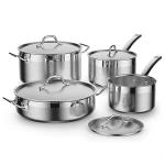 Stainless Steel 8-Piece Cookware Set