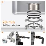 Chooba 3/4HP Continuous Feed Garbage Disposal