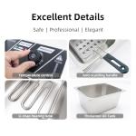 Heavy-Duty Electric Deep Fryer with Baskets