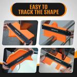 Contour Gauge Tool for Woodworking and Flooring