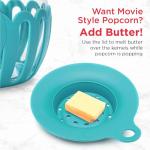 Ecolution Microwave Popcorn Popper - Teal 1.5 Quart