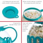Ecolution Microwave Popcorn Popper - Teal 1.5 Quart