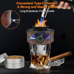 Electric Whiskey Smoker Kit with 6 Wood Chips