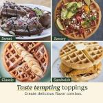 Cuisinart Double Belgian Waffle Maker WAF-F40NAS