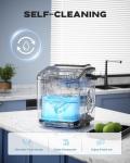 Portable Countertop Ice Maker with Auto-Cleaning