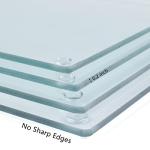 Hacaroa 4 Pack Non-Slip Tempered Glass Cutting Boards