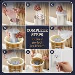 Elite Gourmet 4-Quart Electric Ice Cream Maker