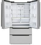 KoolMore 22.5 Cu.Ft Stainless Steel French Door Fridge