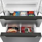 KoolMore 22.5 Cu.Ft Stainless Steel French Door Fridge