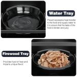 Vertical Propane Smoker with 3 Removable Shelves