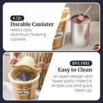 Elite Gourmet 4-Quart Electric Ice Cream Maker