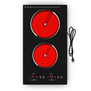 VBGK 12-Inch Electric Cooktop with Touch Control
