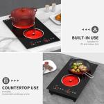 VBGK 12-Inch Electric Cooktop with Touch Control