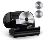 Techwood 200W Electric Meat Slicer with Stainless Blade
