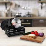 Techwood 200W Electric Meat Slicer with Stainless Blade