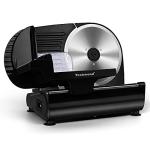 Techwood 200W Electric Meat Slicer with Stainless Blade