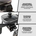 HomeCraft 7-Inch Electric Non-Stick Skillet