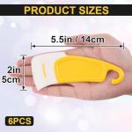 Pndeyo 6-Piece Silicone Spatula Set for Kitchen